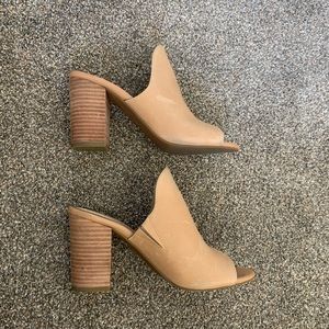 Jessica Simpson Block Mules